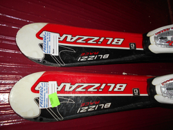 Dětské CARVINGOVÉ lyže BLIZZARD BLIZZI RACE 80CM+BOTY 18cm, SUPER STAV