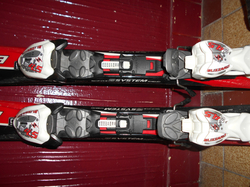 Dětské CARVINGOVÉ lyže BLIZZARD BLIZZI RACE 80CM+BOTY 18cm, SUPER STAV