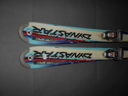 Dětské lyže DYNASTAR TEAM SPEED 110cm + Lyžáky 23cm, VÝBORNÝ STAV