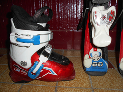 Dětské CARVINGOVÉ lyže BLIZZARD BLIZZI RACE 80CM+BOTY 18cm, SUPER STAV