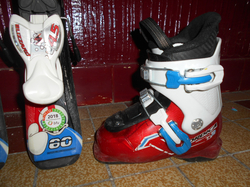 Dětské CARVINGOVÉ lyže BLIZZARD BLIZZI RACE 80CM+BOTY 18cm, SUPER STAV