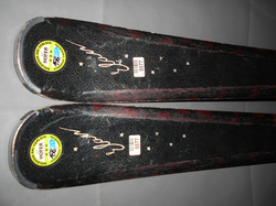 Dámské carvingové lyže ELAN BLACK MAGIC 158cm, SUPER STAV