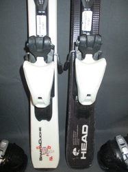Dětské lyže HEAD CUCHE 107cm + Lyžáky 23cm, VÝBORNÝ STAV