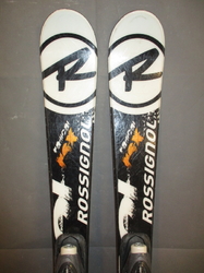 Dětské carvingové lyže ROSSIGNOL RADICAL 110cm+BOTY 22,5cm, SUPER STAV