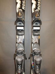 Dětské carvingové lyže ROSSIGNOL RADICAL 110cm+BOTY 22,5cm, SUPER STAV
