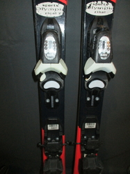 Juniorské lyže ROSSIGNOL HERO MTE 120cm + Lyžáky 24cm, SUPER STAV