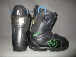 Dětské snowboardové boty BURTON PROGRESSION 23cm, SUPER STAV