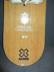 Snowboard X-GAMES 147cm + vázání, VÝBORNÝ STAV