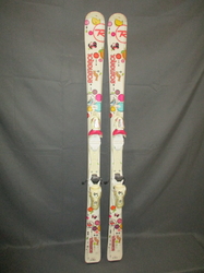 Juniorské lyže ROSSIGNOL FUN GIRL 140cm, VÝBORNÝ STAV
