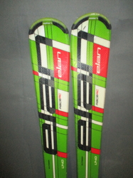 Juniorské lyže ELAN RC RACE 140cm + Lyžáky 26,5cm, VÝBORNÝ STAV