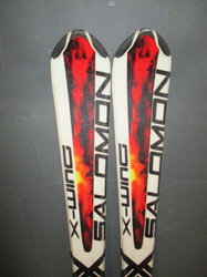 Juniorské lyže SALOMON FURY Jr 130cm + Lyžáky 24,5cm, VÝBORNÝ STAV
