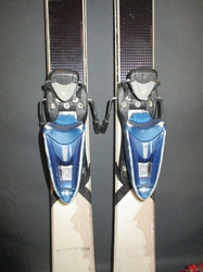 Juniorské lyže SALOMON FURY Jr 130cm + Lyžáky 24,5cm, VÝBORNÝ STAV