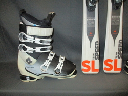 Juniorské lyže DYNASTAR TEAM SPEED SL 130cm + Lyžáky 25,5cm, SUPER STAV