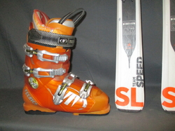 Juniorské lyže DYNASTAR TEAM SPEED SL 140cm + Lyžáky 26cm, SUPER STAV