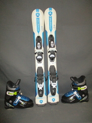 Dětské lyže DYNASTAR LEGEND TEAM 80cm + Lyžáky 18,5cm, SUPER STAV