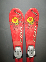 Dětské lyže ELAN SPIDY 80cm + Lyžáky 18,5cm, VÝBORNÝ STAV
