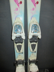 Dětské lyže VÖLKL CHICA 90cm + Lyžáky 19,5cm, VÝBORNÝ STAV