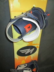 Snowboard NIDECKER DRAGON 139cm + vázání, VÝBORNÝ STAV