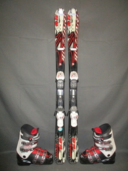 Juniorské lyže BLIZZARD MAGNUM 6.8 130cm + Lyžáky 25,5cm, VÝBORNÝ STAV