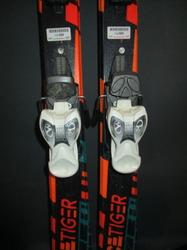 Juniorské lyže VÖLKL RACETIGER 130cm + Lyžáky 25,5cm, VÝBORNÝ STAV