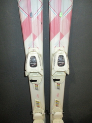 Juniorské lyže VÖLKL CHICA 130cm + Lyžáky 24,5cm, VÝBORNÝ STAV