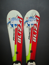 Dětské lyže BLIZZARD RACE 90cm + Lyžáky 18,5cm, VÝBORNÝ STAV