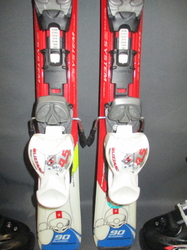 Dětské lyže BLIZZARD RACE 90cm + Lyžáky 18,5cm, VÝBORNÝ STAV