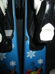 Dětské lyže TECNO PRO SNOWLI 100cm + Lyžáky 20,5cm, VÝBORNÝ STAV