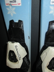 Dětské lyže TECNO PRO SNOWLI 100cm + Lyžáky 20,5cm, VÝBORNÝ STAV