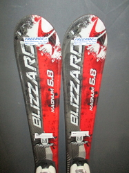 Dětské lyže BLIZZARD MAGNUM 6.8 100cm + Lyžáky 21,5cm, VÝBORNÝ STAV