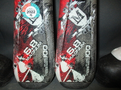 Dětské lyže BLIZZARD MAGNUM 6.8 100cm + Lyžáky 21,5cm, VÝBORNÝ STAV