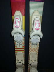 Dětské lyže ROXY BONBON 100cm + Lyžáky 20,5cm, SUPER STAV