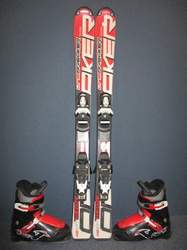 Dětské lyže WEDZE ONEBREAKER 110cm + Lyžáky 22,5cm, VÝBORNÝ STAV