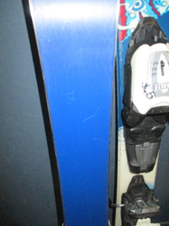 Dětské lyže K2 INDY 76cm + Lyžáky 17,5cm, VÝBORNÝ STAV
