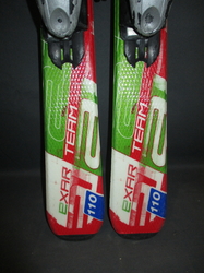 Dětské lyže ELAN EXAR TEAM 110cm, SUPER STAV