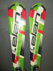 Juniorské lyže ELAN RC RACE 120cm + Lyžáky 24,5cm, SUPER STAV