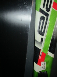 Juniorské lyže ELAN RC RACE 120cm + Lyžáky 24,5cm, SUPER STAV