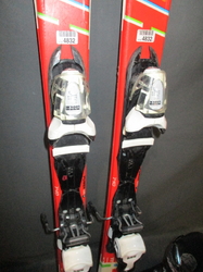 Juniorské lyže ROSSIGNOL HERO 140cm + Lyžáky 26cm, VÝBORNÝ STAV