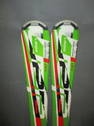 Juniorské lyže ELAN EXAR 140cm + Lyžáky 25cm, SUPER STAV