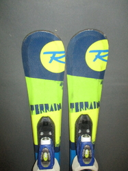 Dětské lyže ROSSIGNOL TERRAIN 80cm + Lyžáky 16,5cm, VÝBORNÝ STAV