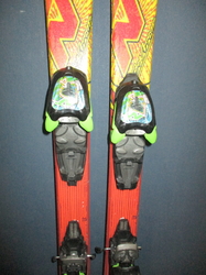 Juniorské lyže NORDICA FIREARROW 140cm + Lyžáky 27,5cm, VÝBORNÝ STAV