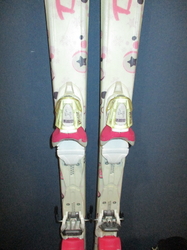 Juniorské lyže DYNASTAR STARLETT 140cm + Lyžáky 27,5cm, VÝBORNÝ STAV