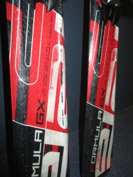 Juniorské lyže ELAN FORMULA 120cm + Lyžáky 24,5cm, VÝBORNÝ STAV