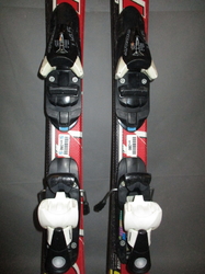 Dětské carvingové lyže ATOMIC RACE 90cm+BOTY 19,5cm, VÝBORNÝ STAV