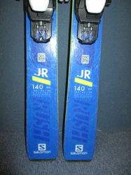 Juniorské sportovní lyže SALOMON S/RACE RUSH Jr 19/20 140cm, SUPER STAV