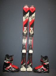 Dětské lyže TECNO PRO XT TEAM 110cm + Lyžáky 22,5cm, SUPER STAV
