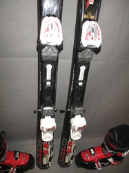 Juniorské lyže BLIZZARD MAGNUM 6.8 130cm + Lyžáky 26,5cm, VÝBORNÝ STAV