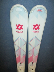 Juniorské lyže VÖLKL CHICA 130cm + Lyžáky 24,5cm, SUPER STAV