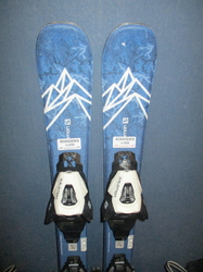 Dětské lyže SALOMON QST MAX 70cm + Lyžáky 17,5cm, SUPER STAV