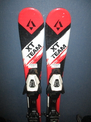 Dětské lyže TECNO PRO XT TEAM 80cm + Lyžáky 18cm, SUPER STAV